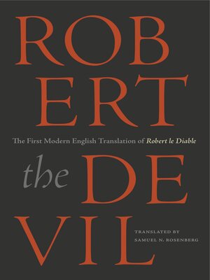 cover image of Robert the Devil